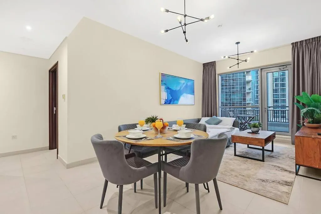 First Class 1Br Panoramic Skyline Views Dubai Apartment